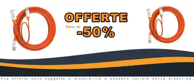 Cavo di prolunga USB 3.2 Gen 2 10 Gbps 5m Arancione