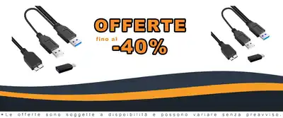Cavo USB A to Micro B 3.0 Splitter 5Gbps 8 Pezzi