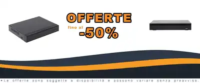 DVR 8 Canali Hybrid 5 in 1 HEVC 8TB Supportato