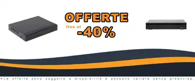 NVR 8 Canali Hybrid 5 in 1 HEVC H.265+ 1TB Hard Disk Incluso