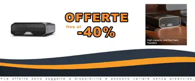 Progetto G-Drive 8 TB HDD Thunderbolt 3 USB 10 Gbps