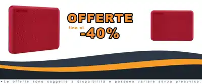 Disque Dur Externe TOSHIBA Canvio Advance 2 To Rouge