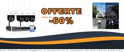 Kit Sicurezza Esterna REIGY 5MP 16CH + 4 Camere