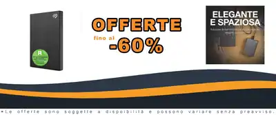 Seagate One Touch 1 TB Disco Rigido Esterno Nero