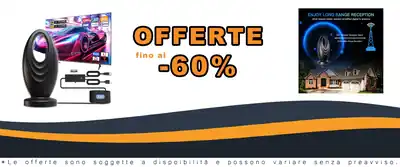 Antenna TV HD Digitale 2200 Miglia Smart TV Vecchia TV