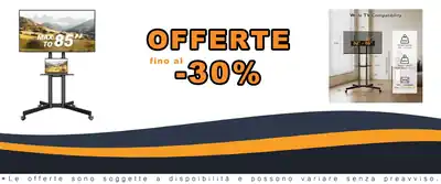 BONTEC Supporto TV da Pavimento per LCD LED OLED 32-85