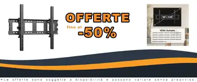 Bracketto per TV Pianificato 50-120 pollici