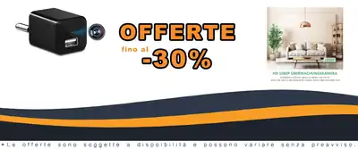 Cámara di Sorveglianza Minima con Risoluzione HD 1080P e Ricarica USB