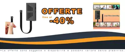 Camera Nascosta 64GB - Registrazione Video Portatile