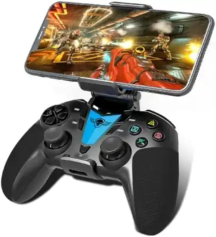 controller bluetooth per telefono android con tasto programmabile per giocare a fortnite call of duty su cellulare