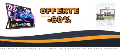 EVICIV Monitor Portatile 21.5