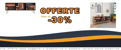 HEALANCY Scaffale TV 3 Porte per Salotto Moderno