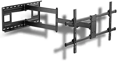 stabilizzatore tv per schermo da 43 a 80 pollici con bracci universali e montaggio su parete