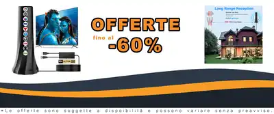 Antenne TV per Interni Portatili HDTV 8K 4K 1080p